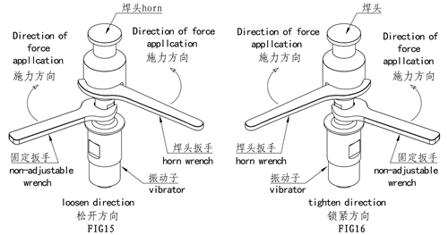 超聲波花邊機(jī)焊頭檢查